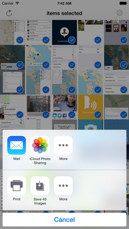 Screenshot24: filter,delete