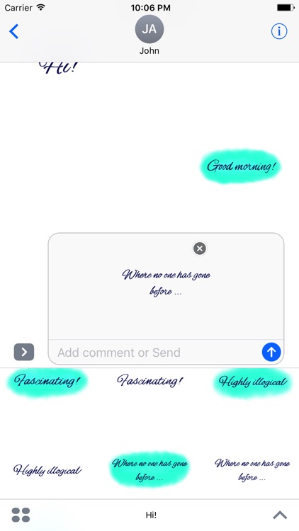Hi! stickers screenshot-4