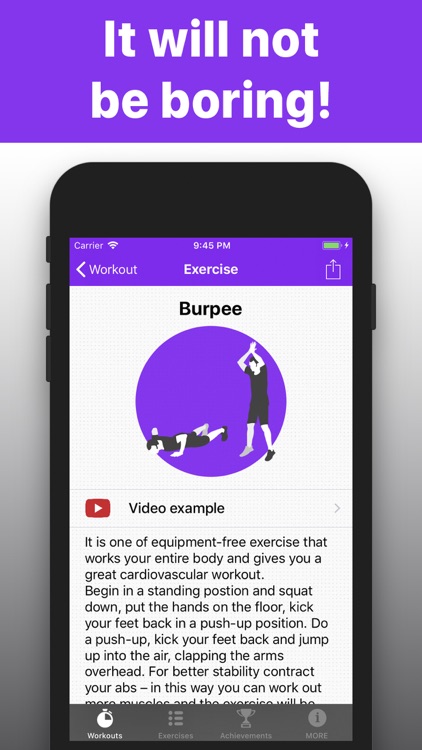 Burpee HIIT functional workout screenshot-4