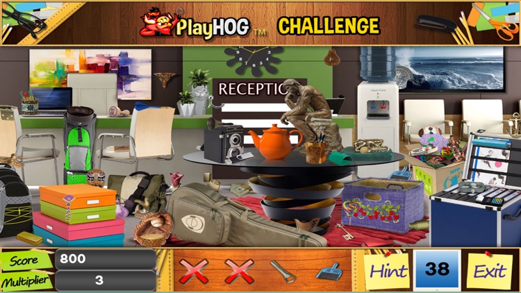 Reception Hidden Objects Games