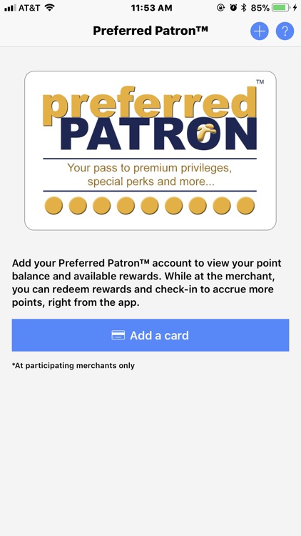 Preferred Patron Wallet