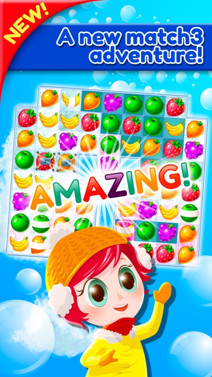 Sweet Fruit Jam Match 3 Game