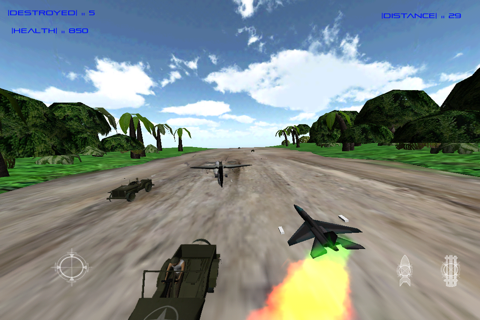 Sky War 3D - Sonic Jet Fighter screenshot 2