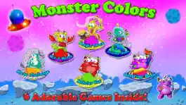 Game screenshot The Monster Coloring Book mod apk