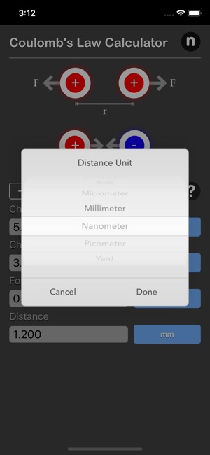 Coulomb's Law Calculator(圖4)-速報App