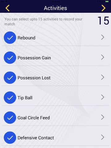 My Netball Stats screenshot 4