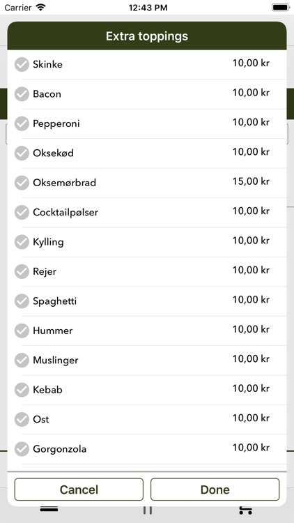 Oliven Pizza, Aabenraa screenshot-6