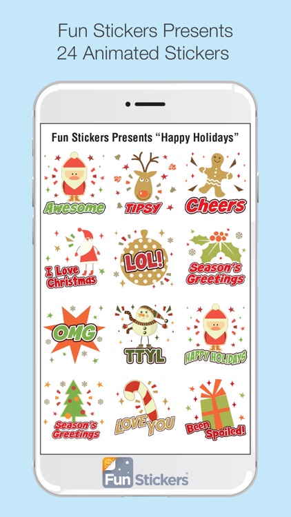 Happy Christmas iSticker