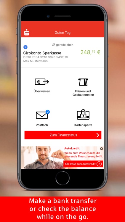 Sparkasse - Your mobile branch
