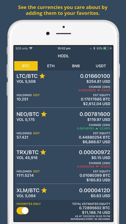 HODL for Binance screenshot-3