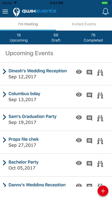 WeInvite - Event Management screenshot 3