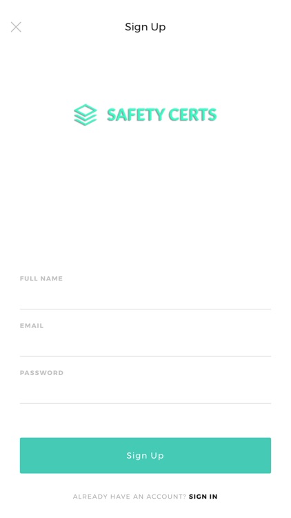 Safety Certs