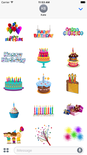 Birthday Stickers Celebration(圖2)-速報App