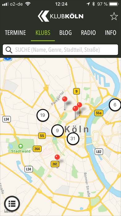 KLUBKÖLN - Musik in Köln screenshot 2