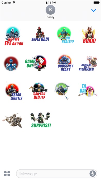 Power Rangers Villains Stickers screenshot 4