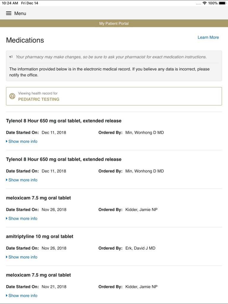 【图】WMC Health App(截图3)