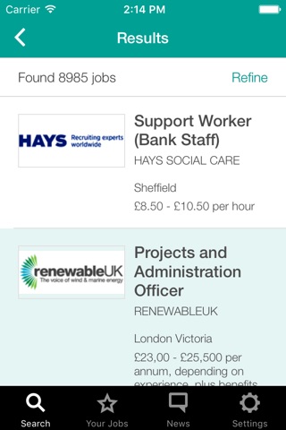 Guardian Jobs screenshot 2