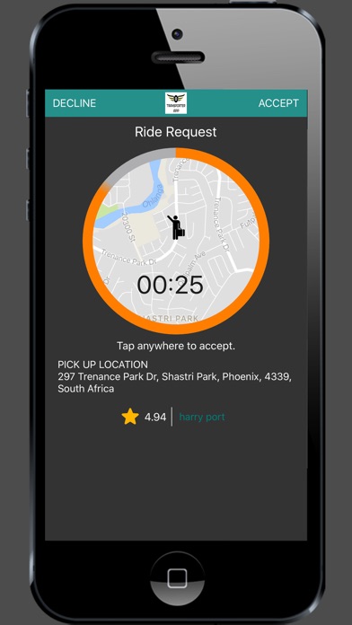 Transporter Driver App screenshot 4