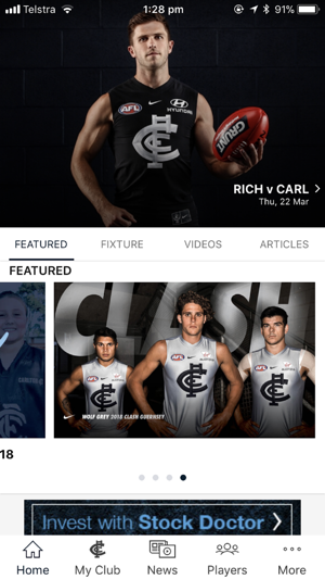 Carlton Official App