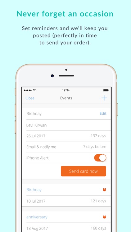 Moonpig - Send Personalised Cards, Gifts & Flowers screenshot-3