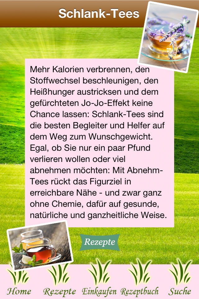 Abnehmen mit Schlank-Tees Diät screenshot 4