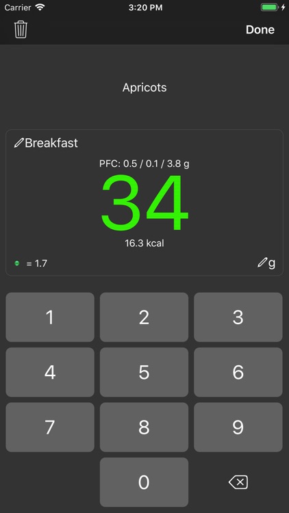 Noco Calories screenshot-8
