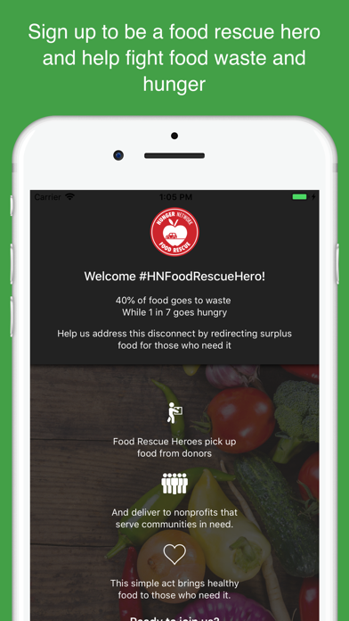 How to cancel & delete Hunger Network Food Rescue from iphone & ipad 1