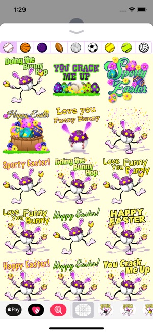 Easter Sports Sticker MegaPack