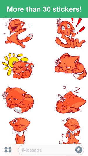 Cute Cat - Beautiful stickers(圖3)-速報App