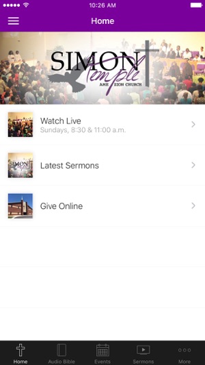 Simon Temple AMEZ Church(圖1)-速報App