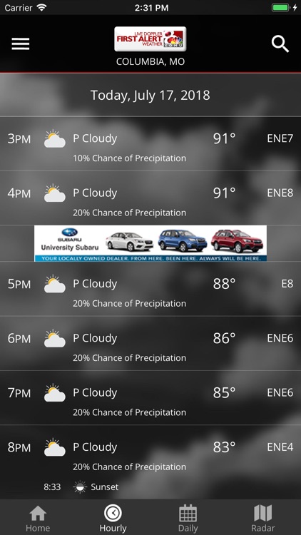 KOMU 8 Weather App