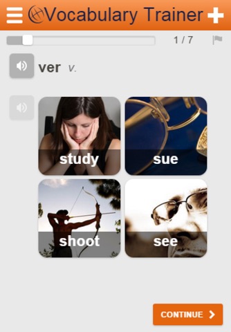 Learn Portuguese Words screenshot 2