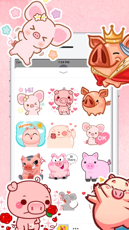 Piggy Stickers Collection