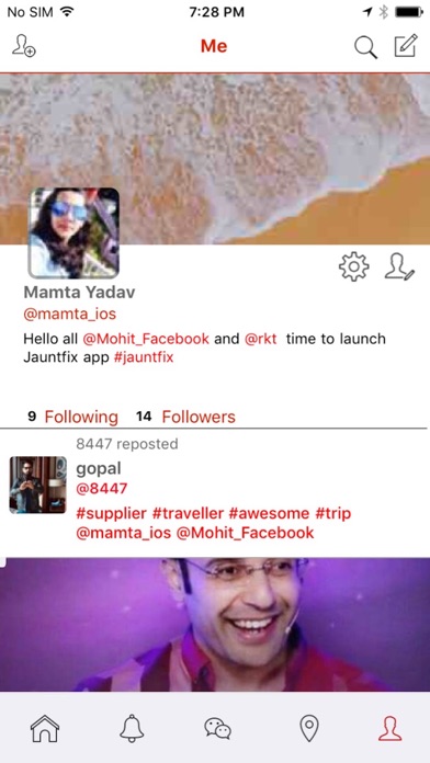 JauntFix - Social Travel App screenshot 3