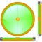 Bubble level is an instrument to check whether a surface is horizontal (level) or vertical (plumb)