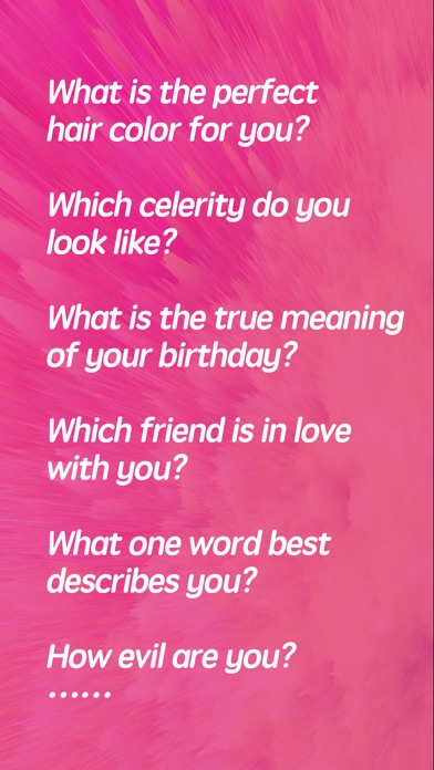 Daily Quiz-Love, Life, Fortune screenshot 2