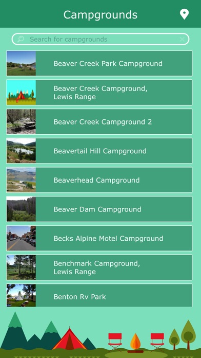 Montana Camping Locations screenshot 2
