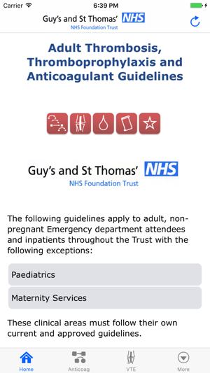 Thrombosis Guidelines(圖2)-速報App