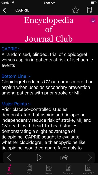 Journal Club Encyclopedia screenshot 4