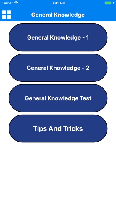 General Knowledge Handbook screenshot 2