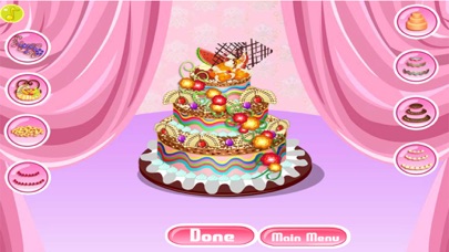 Decoration Wedding cake game screenshot 3
