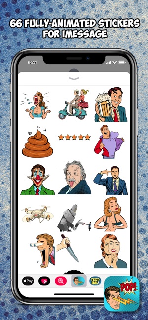 Pop Comic Animated Stickers(圖2)-速報App