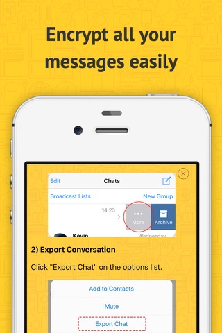 TextLock Protect text messages screenshot 3