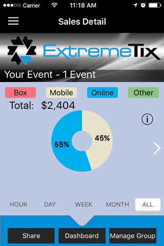 ExtremeTix Edge screenshot 3