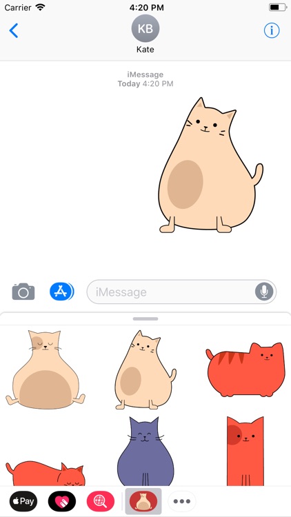 MeowMeowFacts Cat Stickers screenshot-3