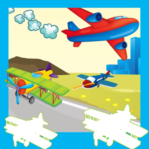 Animated Airplane-s Games For Baby & Kid-s: My Toddler-s Learn-ing Sort-ing
