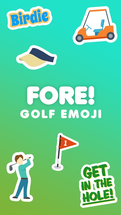 Fore! Golf Emoji