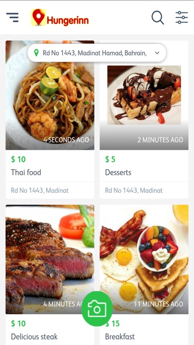 Hungerinn - Eat home fresh food nearby & delivery screenshot 2