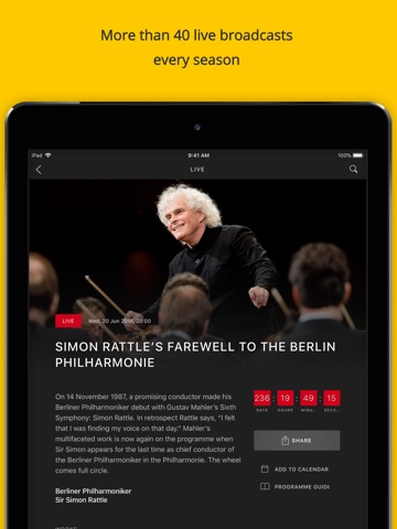 Berliner Philharmoniker screenshot 2