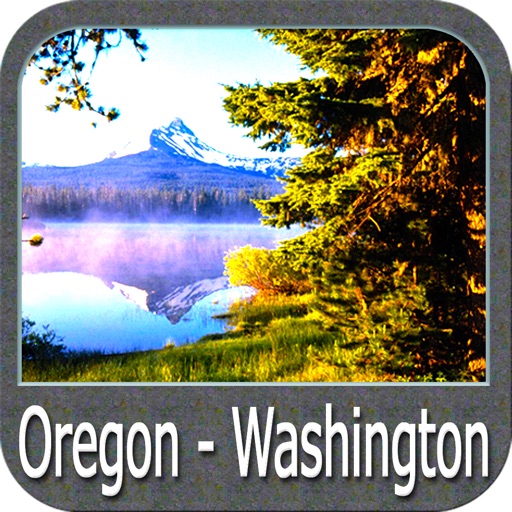 Marine : Oregon - Washington GPS Map Navigator